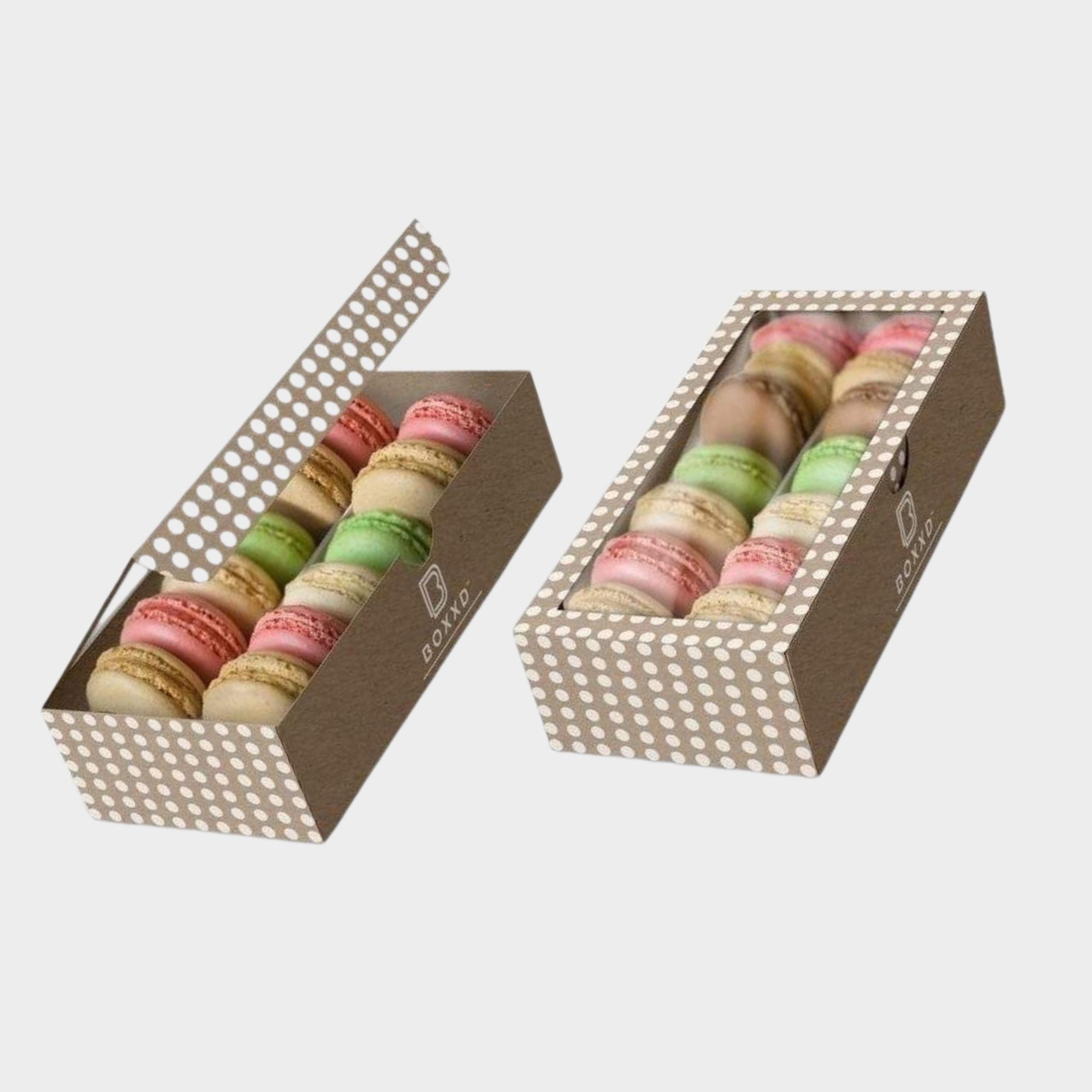 Window Dessert Packaging Boxes with Lids | Custom Boxes Shop