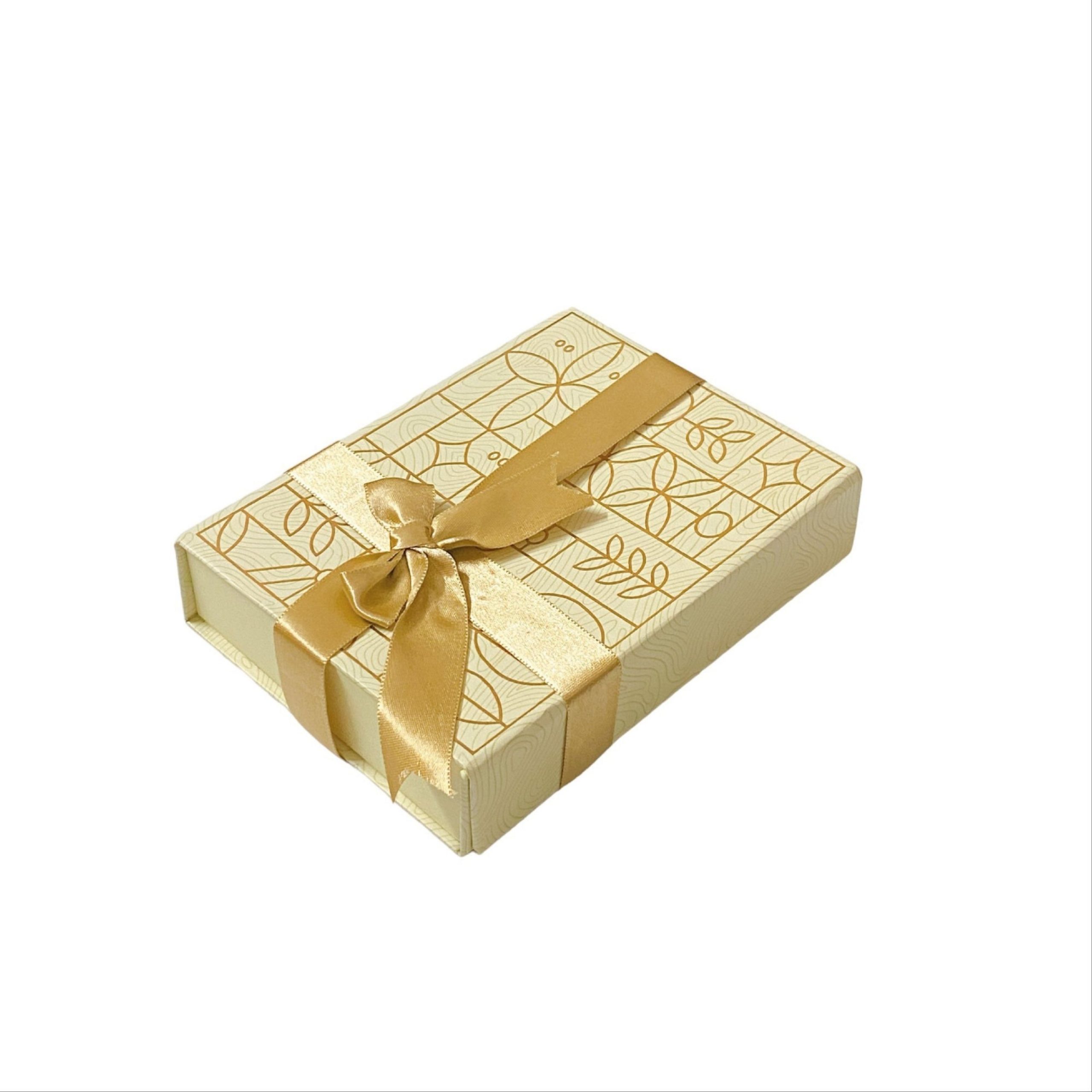 Gold Magnetic Gift Packaging Boxes with Lids | Custom Boxes Shop