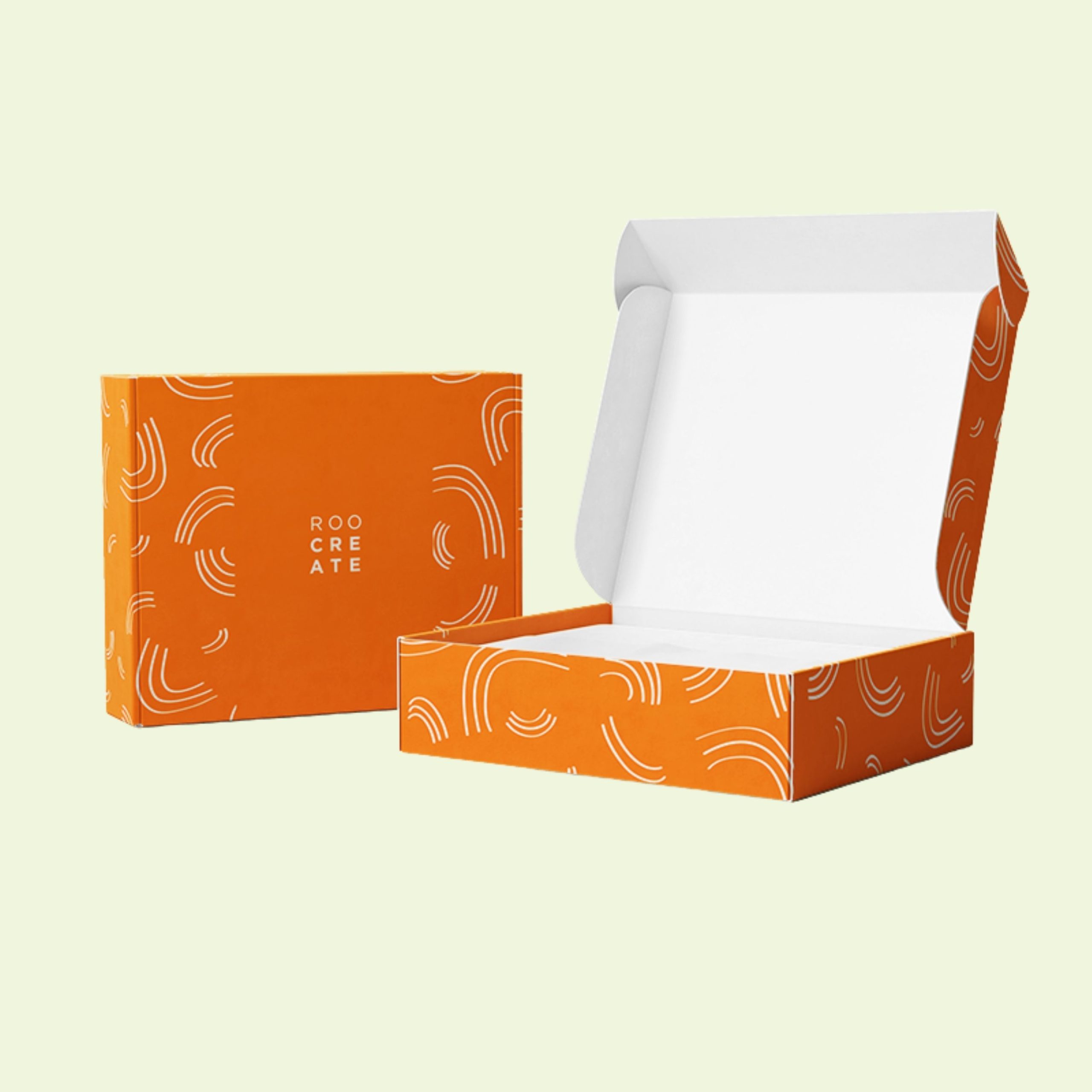 Orange Mailer Packaging Boxes - Stand Out with Custom Solutions