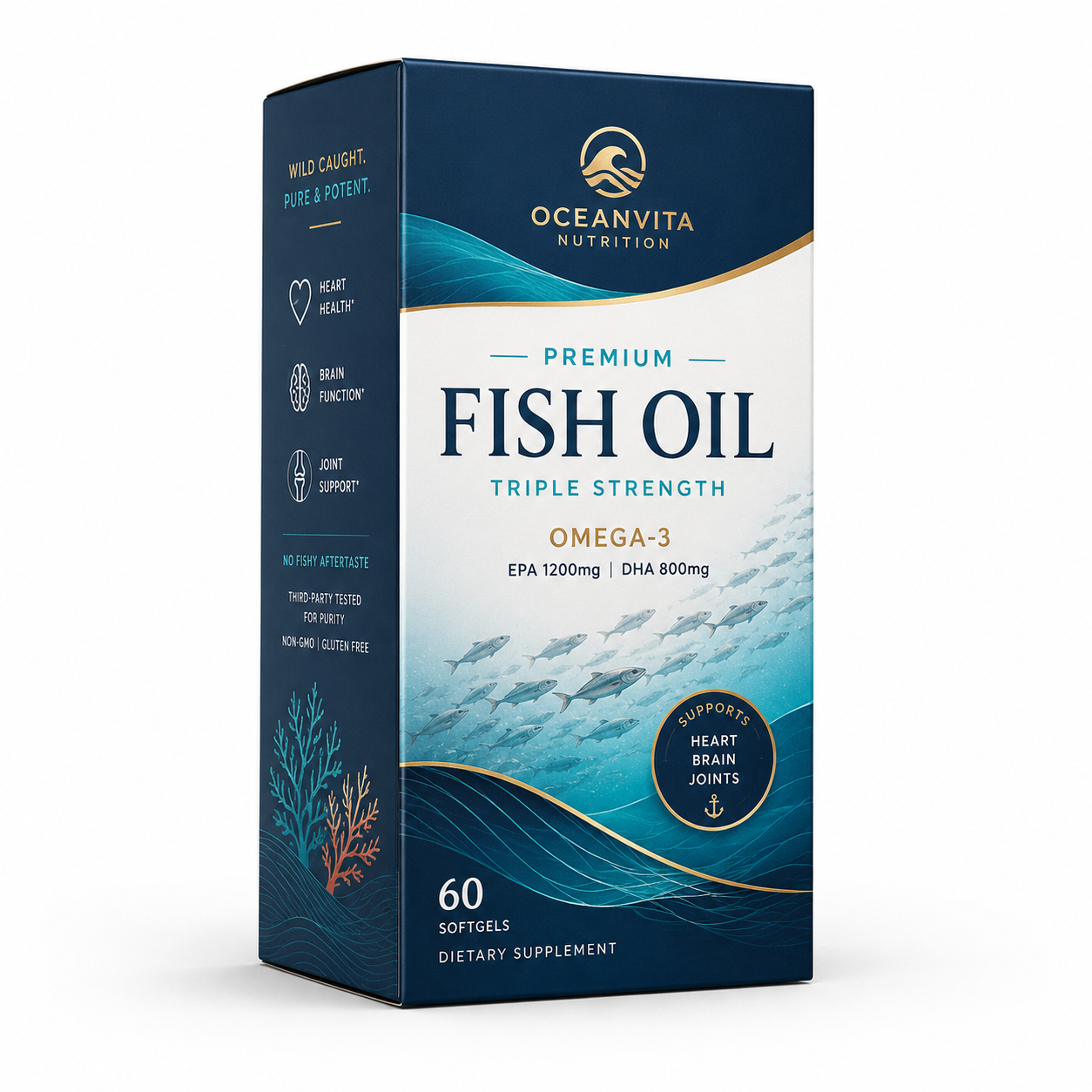 Complete Guide to Fish Oil Bottle Packaging | Custom Boxes Shop