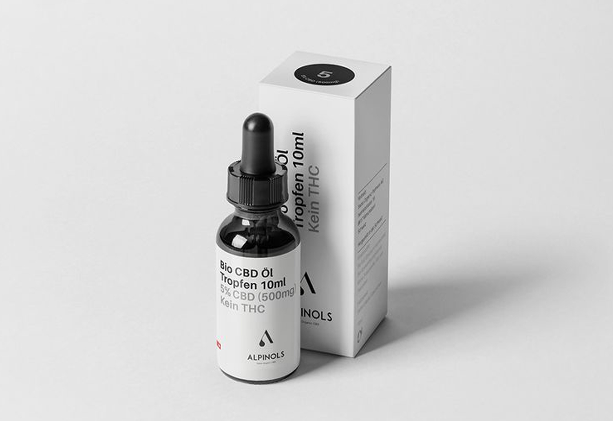 CBD oil packaging