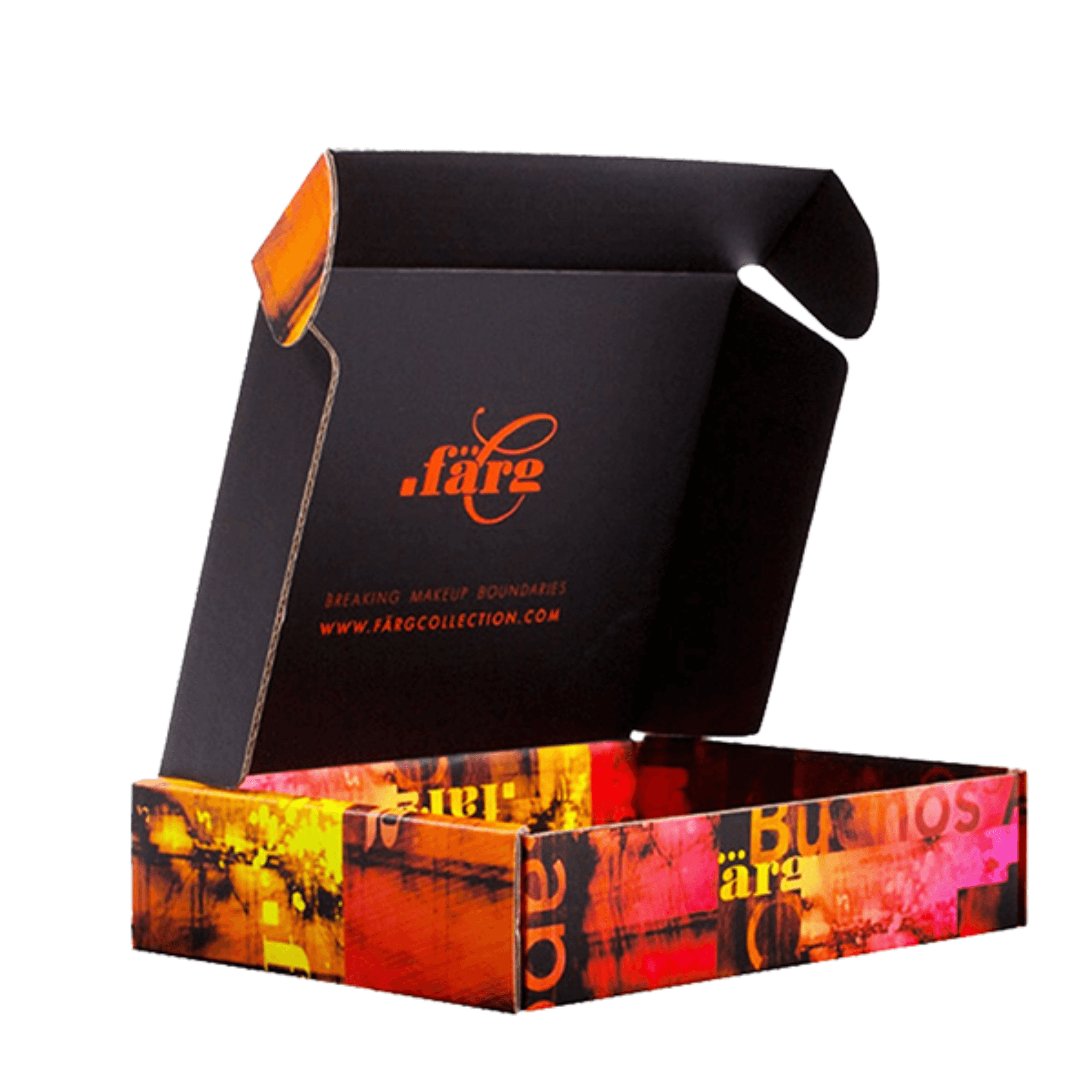 Black Cardboard Packaging Boxes