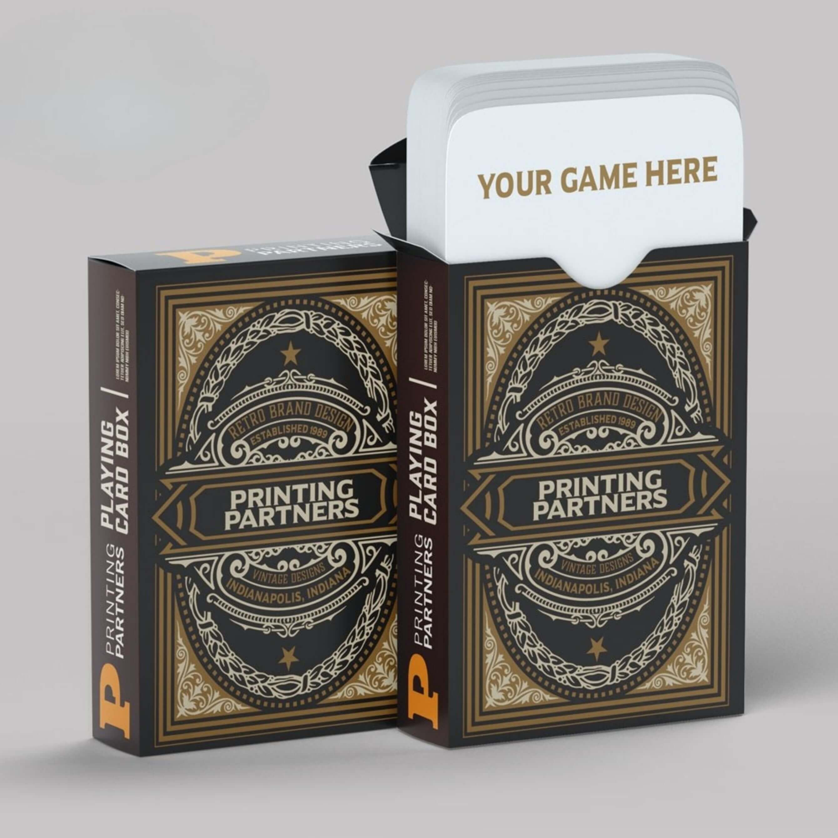 Game Card Packaging Boxes