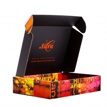 Black Cardboard Packaging Boxes