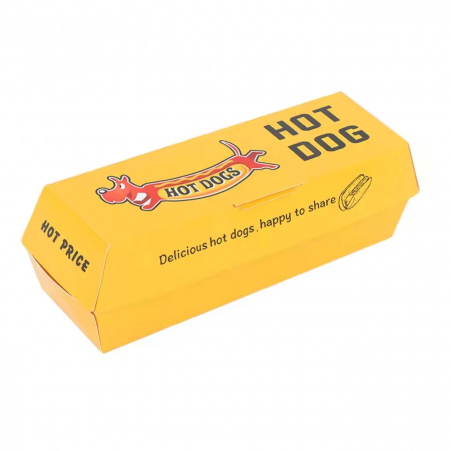 Hot Dog Sleeve Packaging Boxes