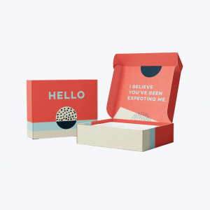 Colored Mailer Packaging Boxes