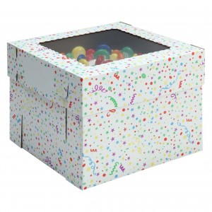 Kraft Cake Packaging Boxes